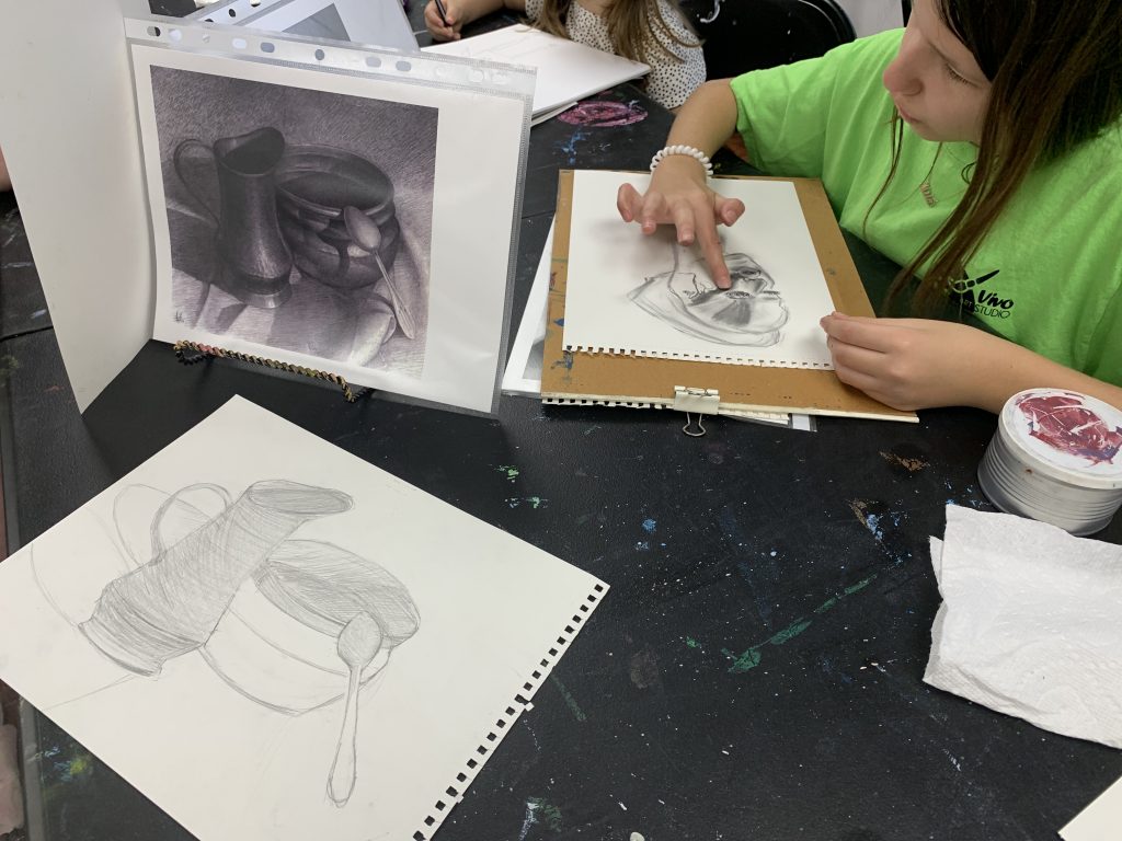 Art lessons and art courses for kids and adults